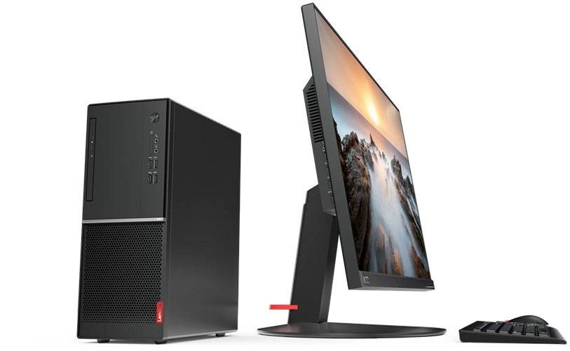 Lenovo ThinkCentre V55t Desktop PC AMD Ryzen 3 3200G 8GB 1TB HDD AMD Radeon Vega 8 Windows® 10 Pro