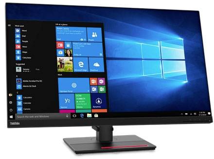 Lenovo ThinkVision T32p-20 LCD-Monitor 80cm (31.5 Zoll) EEK G (A - G) 3840 x 2160 Pixel 4K DisplayPort, USB 3.2 Gen 1, USB-C®