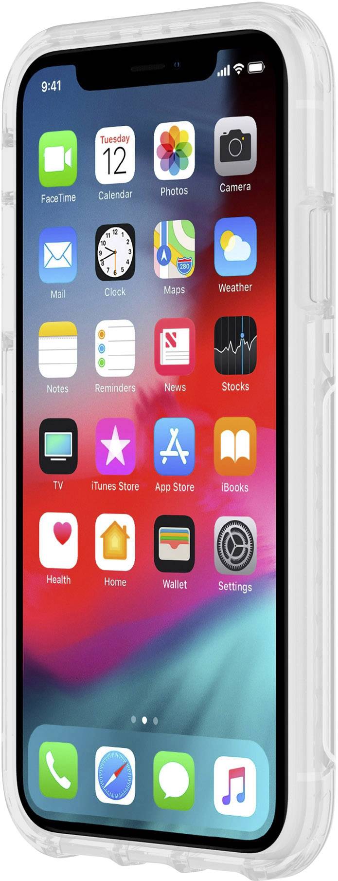 Griffin Survivor Strong Case Apple iPhone XR Transparent Stoßfest, Induktives Laden