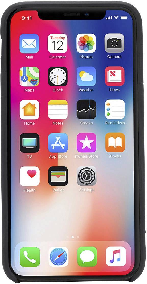 Incase Facet Case Apple iPhone X Schwarz Stoßfest, Staubdicht INPH190378-BLK