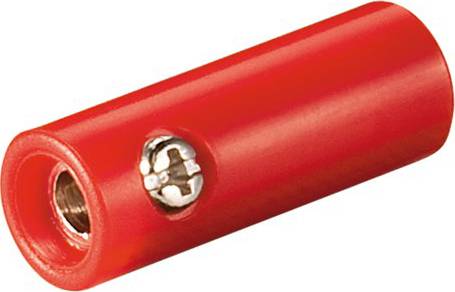 Goobay 11379 Laborbuchse Rot 1 St. Bulk