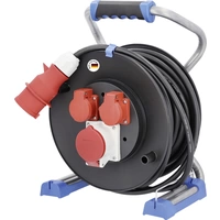 AS Schwabe 23654 Kabeltrommel 40.00m Schwarz CEE-Stecker 16A 5polig AS Schwabe 23654 Kabeltrommel 40.00m Schwarz CEE-Stecker 16A 5polig