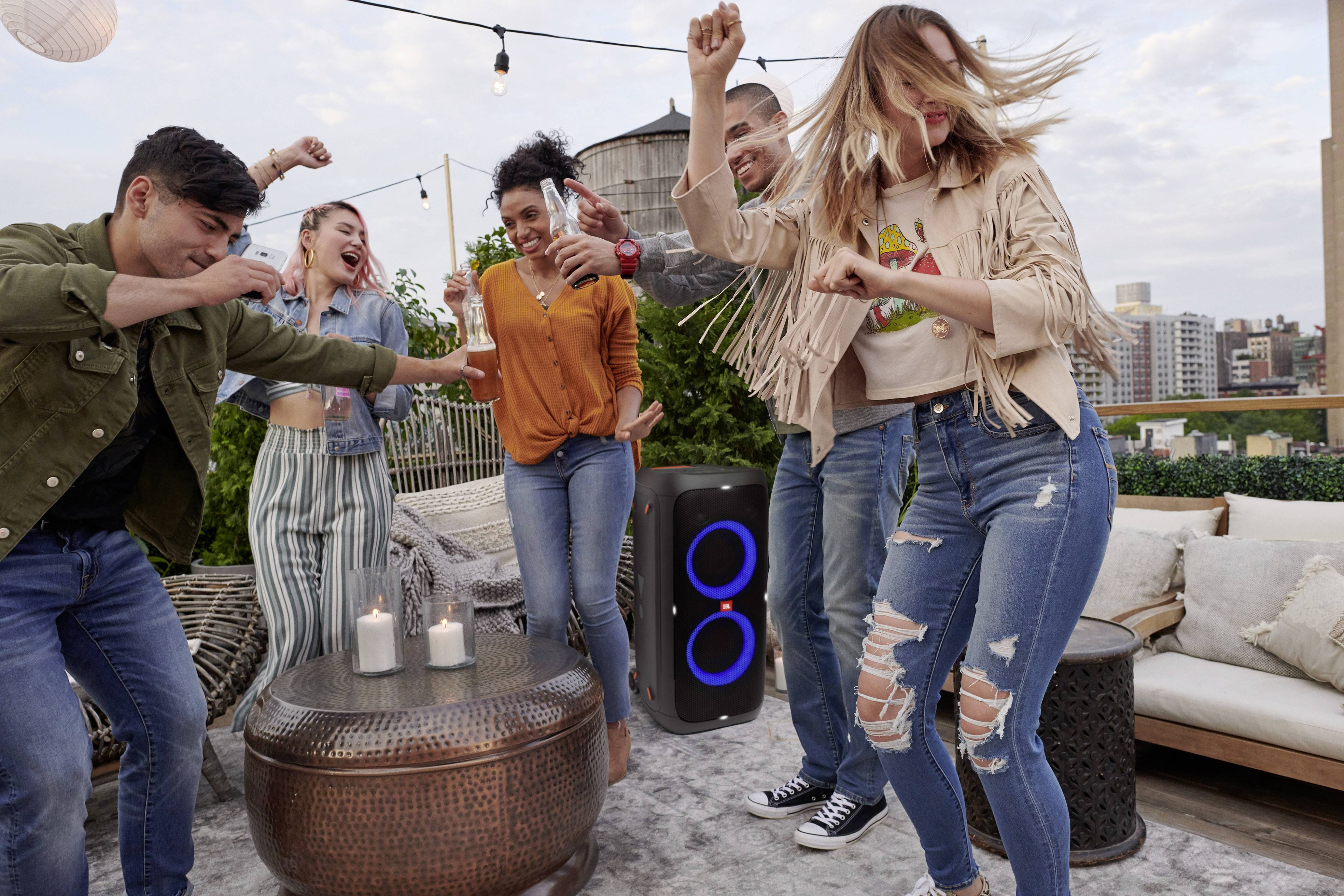 JBL Partybox 310 Bluetooth® Lautsprecher Schwarz