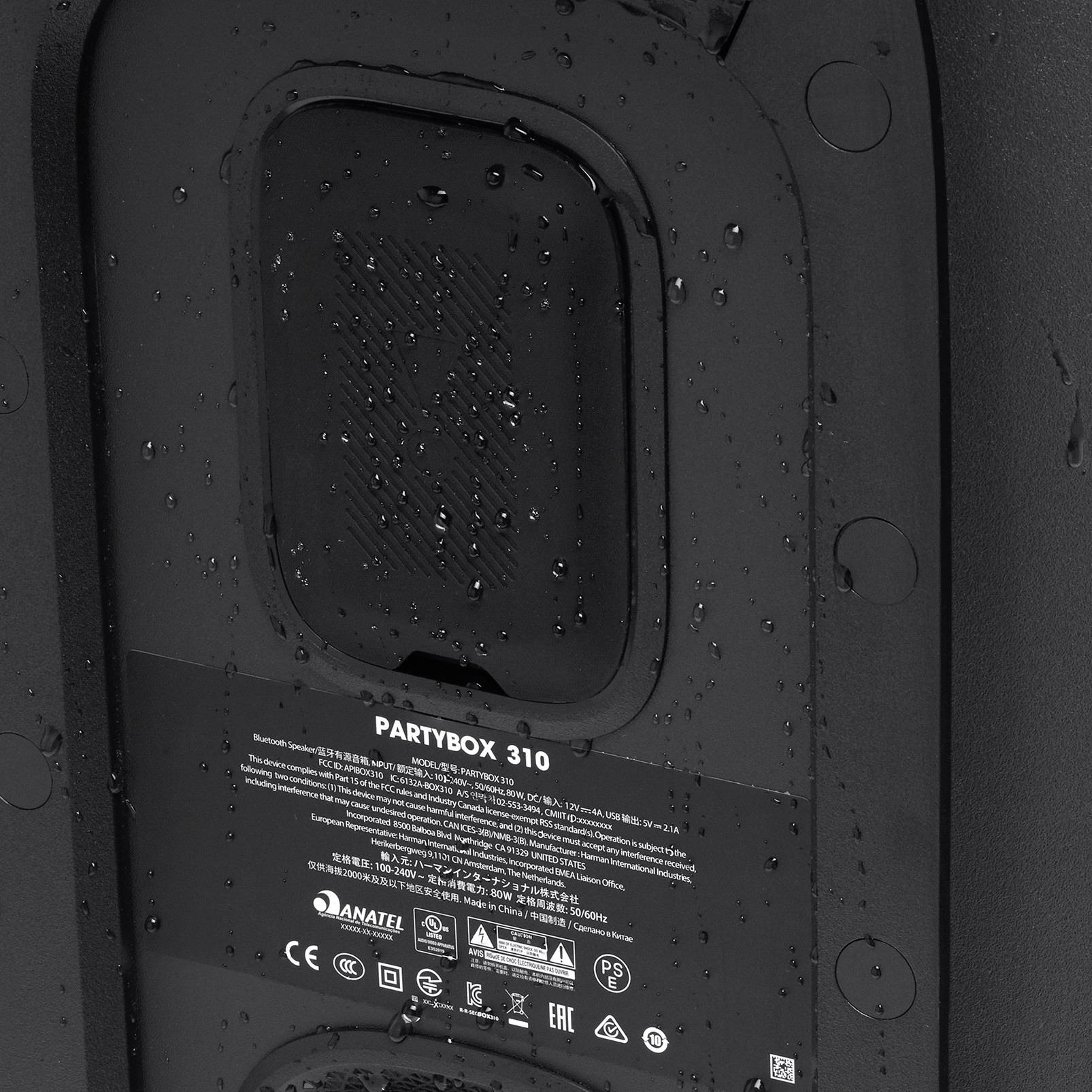 JBL Partybox 310 Bluetooth® Lautsprecher Schwarz