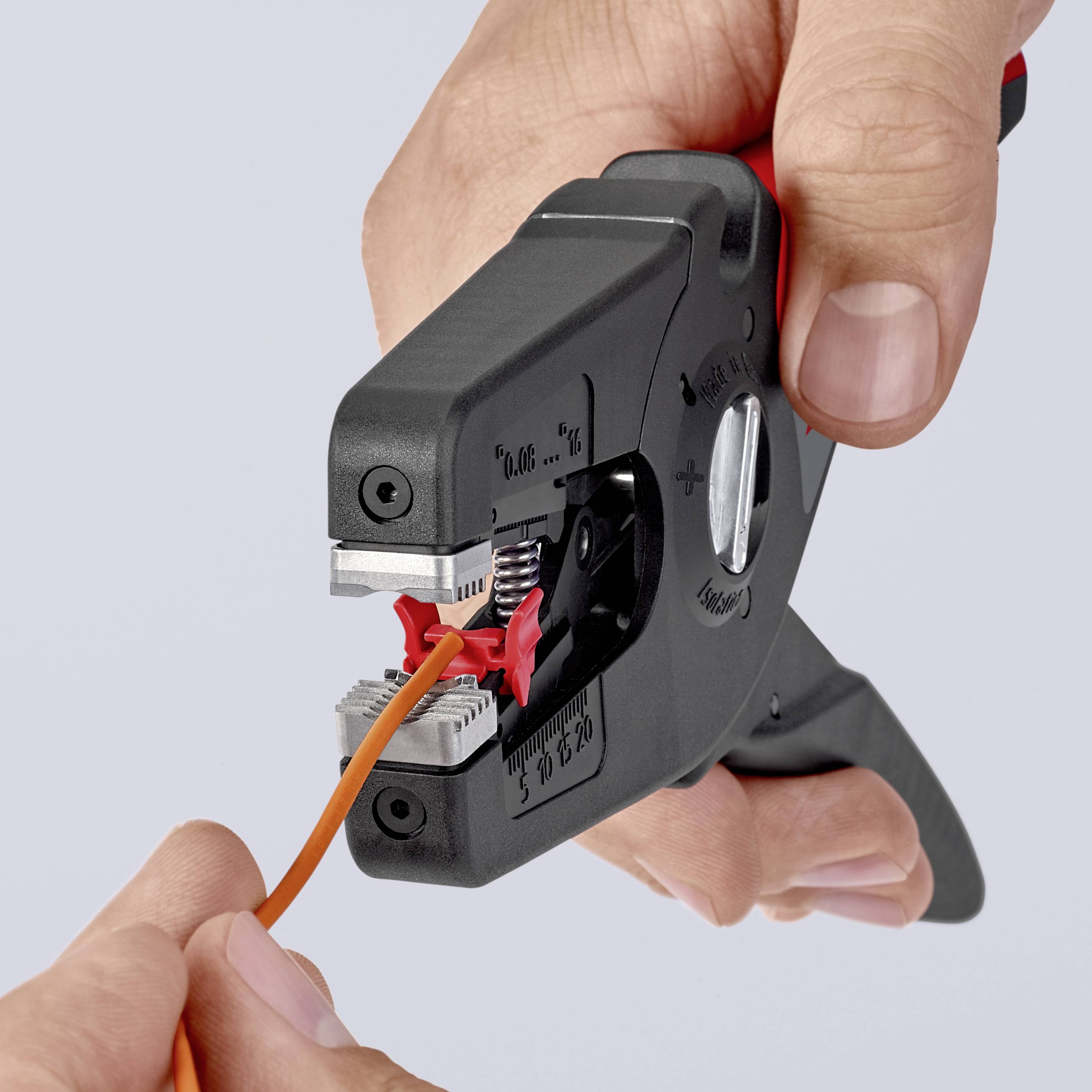 Knipex PreciStrip 16 12 52 195 Automatische Abisolierzange 0.08 bis 16mm