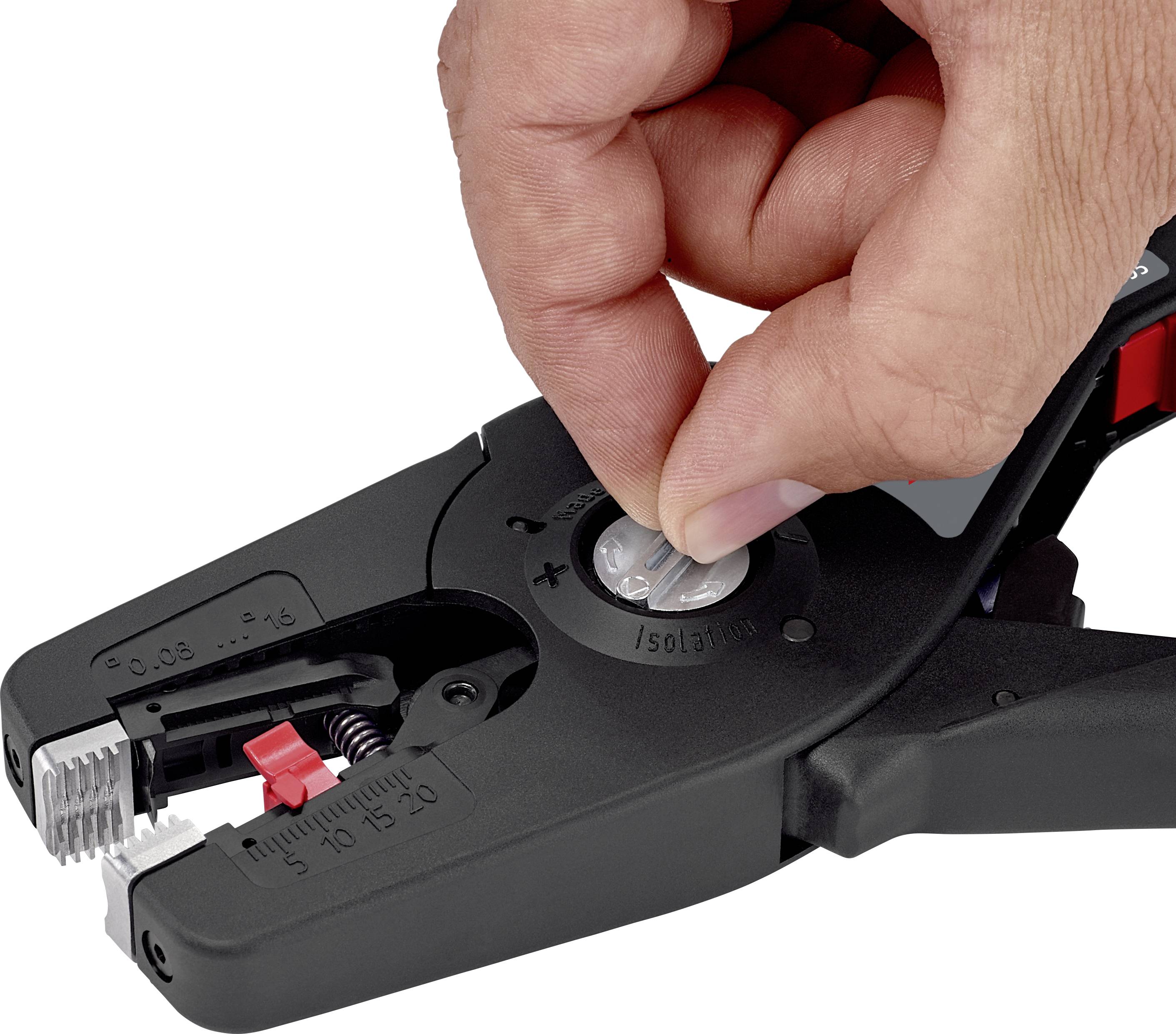 Knipex PreciStrip 16 12 52 195 Automatische Abisolierzange 0.08 bis 16mm