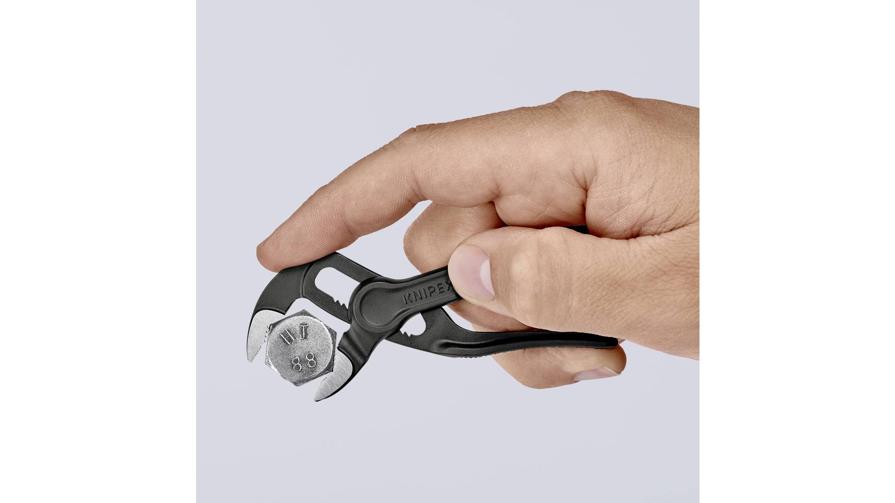 Descubre el KNIPEX 87 00 100 XMAS Cobra XS: el alicate ajustable más pequeño de la bola de Navidad Descubre el KNIPEX 87 00 100 XMAS Cobra XS: el alicate ajustable más pequeño de la bola de Navidad