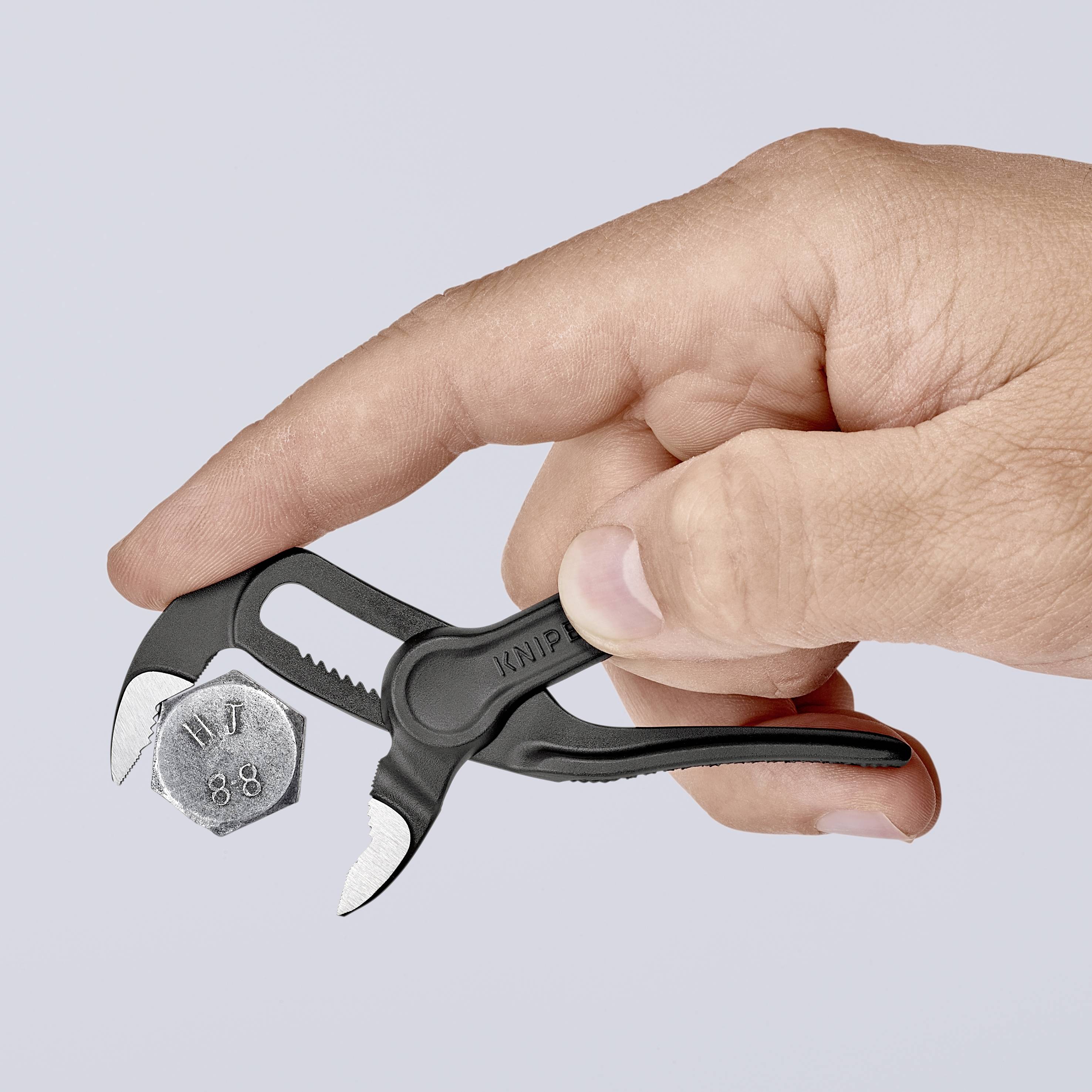 Knipex Cobra® XS 87 00 100 BK Wasserpumpenzange 100 mm