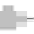 Sygonix SY-4499400 Zwischensteckdose mit USB 2er Set 2polig Weiß