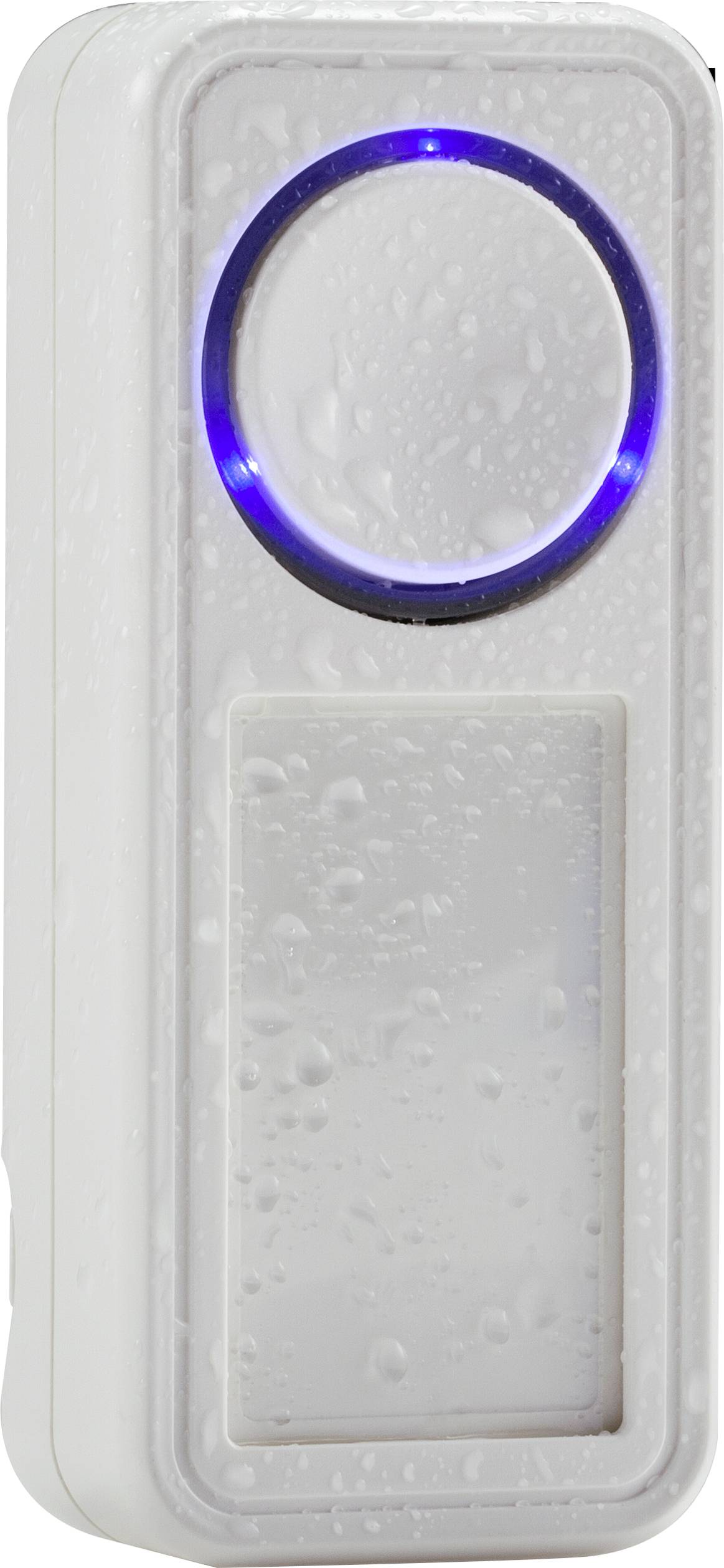 Sygonix SY-4499404 Funkklingel Komplett-Set mit Namensschild, mit Blinklicht