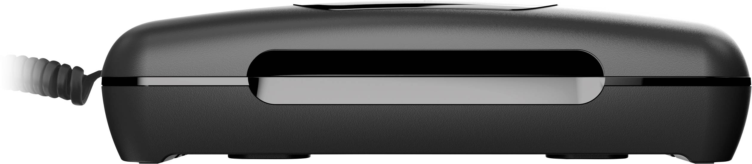 Alcatel T06 Schnurgebundenes Telefon, analog ultraflach Schwarz