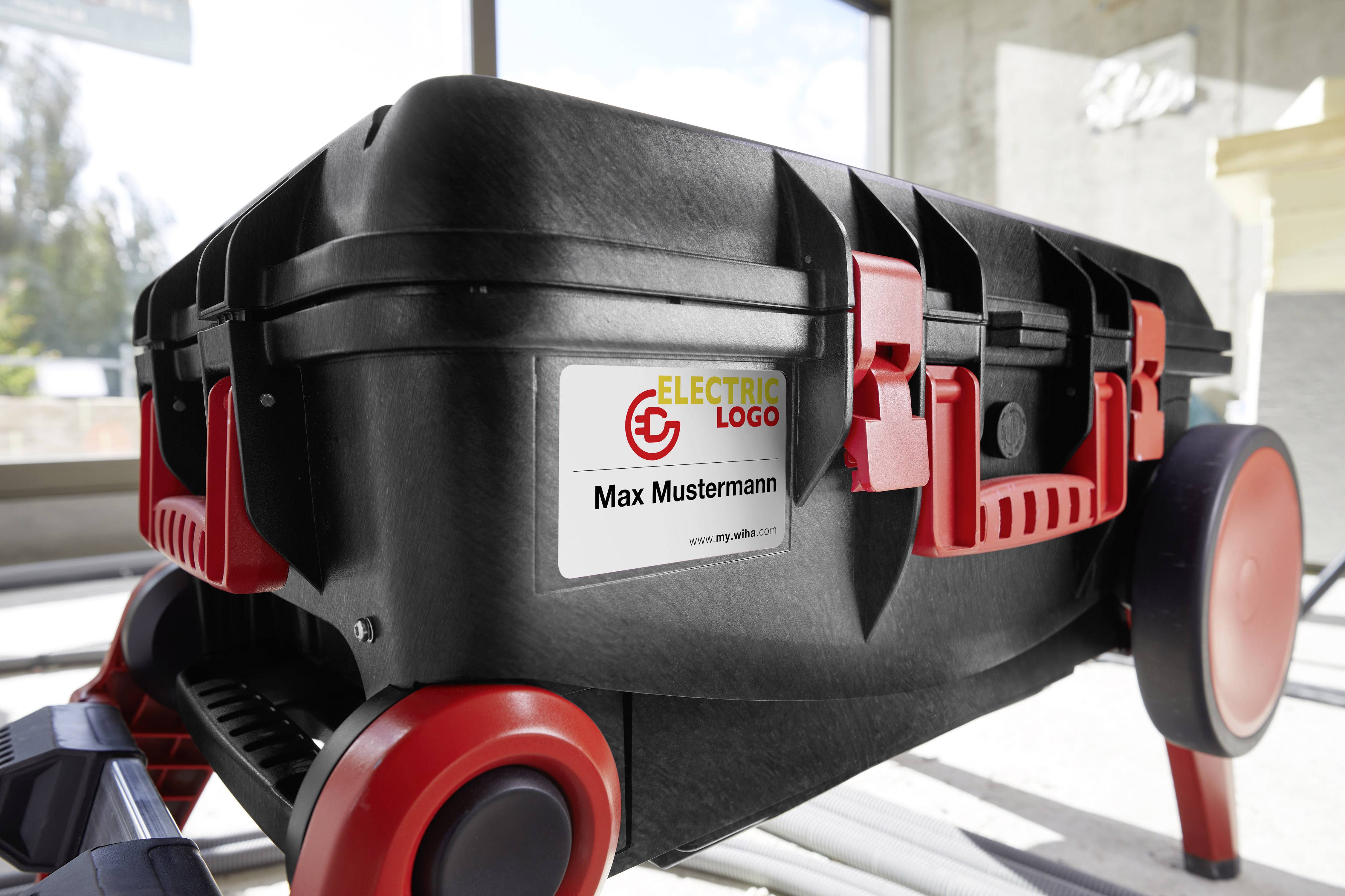 Wiha 44128 Elektriker, Handwerker, Profi, VDE Werkzeugkoffer bestückt 104teilig (L x B x H) 680 x 497 x 336mm