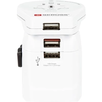 Skross 1302555 Reiseadapter Pro Light 3xUSB World Skross 1302555 Reiseadapter Pro Light 3xUSB World