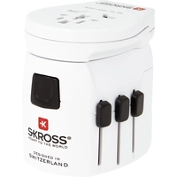 Skross 1302555 Reiseadapter Pro Light 3xUSB World Skross 1302555 Reiseadapter Pro Light 3xUSB World