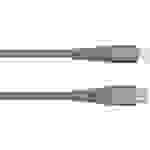 Skross Apple iPad/iPhone/iPod Anschlusskabel [1x USB-C® Stecker - 1x Apple Lightning-Stecker] 1.00m Grau