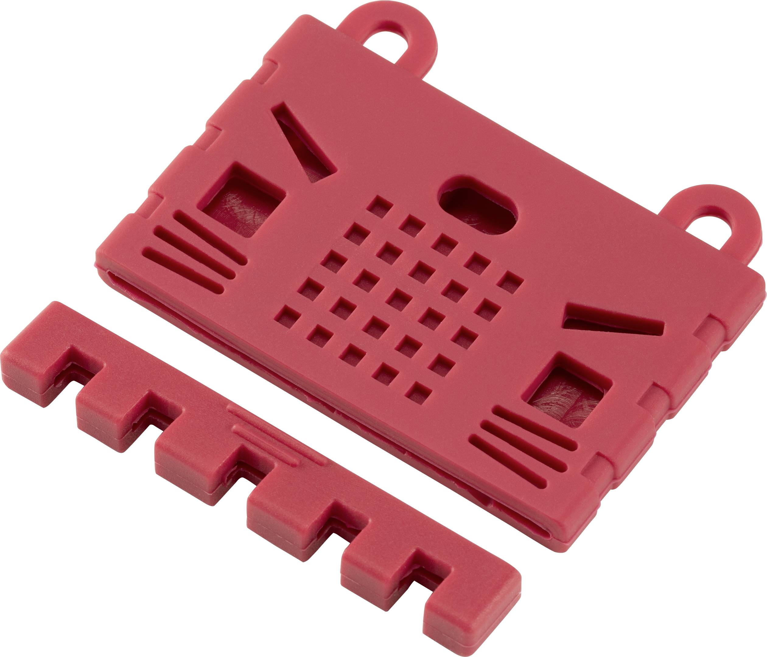 TRU COMPONENTS MC-Gehäuse Passend für (Entwicklungskits): BBC micro:bit Rot