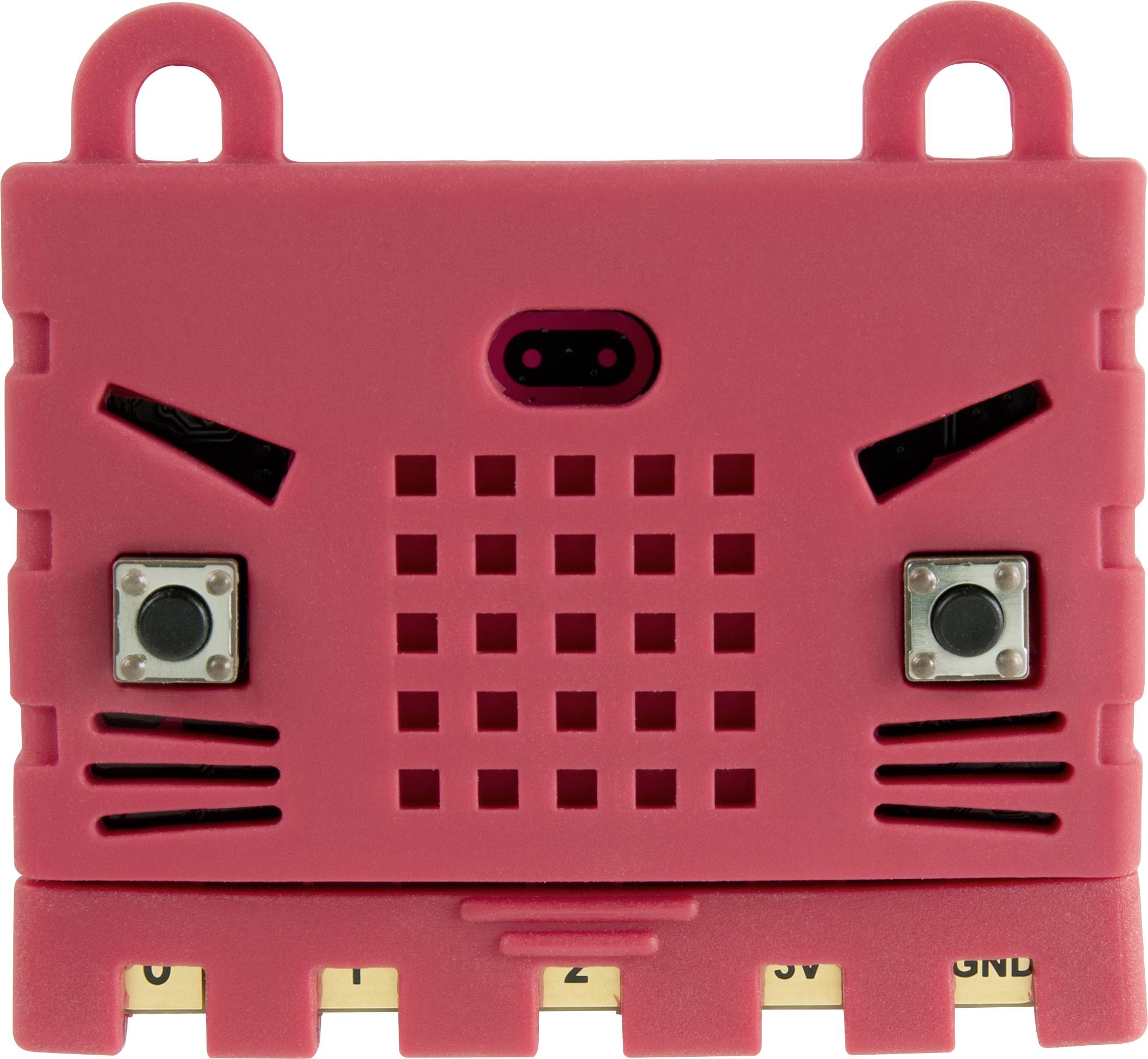 TRU COMPONENTS MC-Gehäuse Passend für (Entwicklungskits): BBC micro:bit Rot