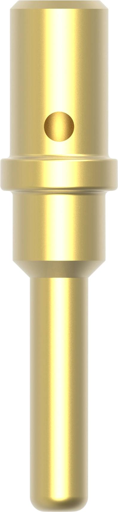 TE Connectivity 0460-220-1231 Rundstecker Einzelkontakt Stiftkontakt 1St.