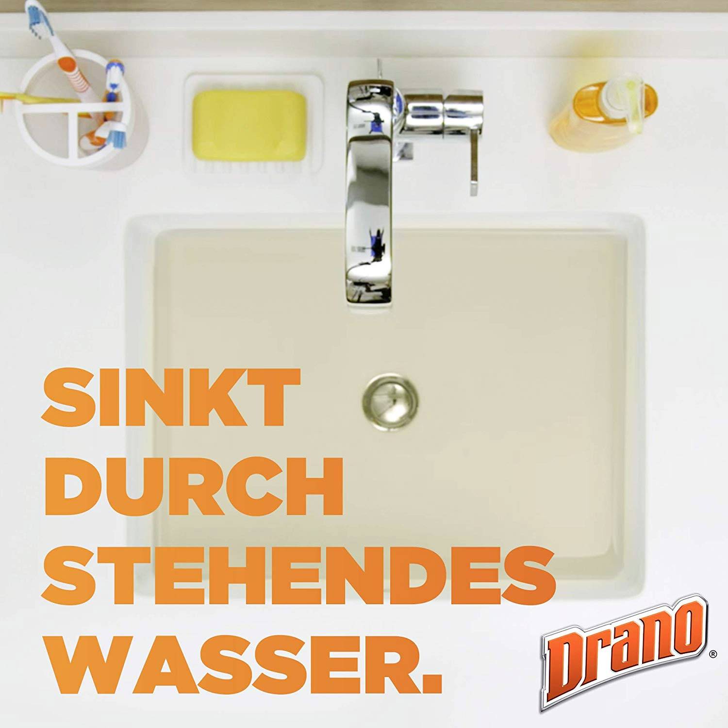 Mr. Muscle Drano Abflussrein. Gel 500ml 4er Set