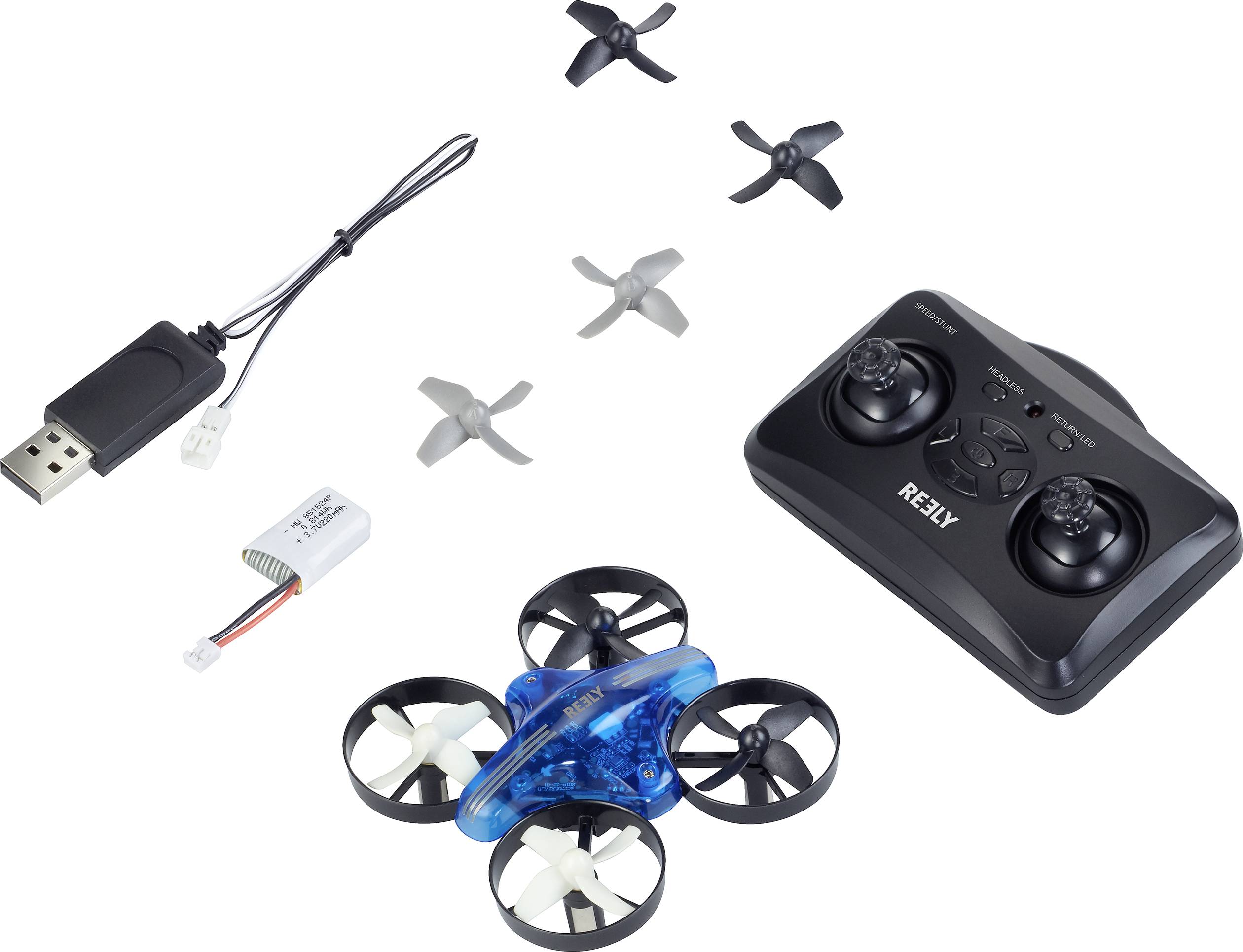 Reely RE-6750735 Stunt Quadrocopter RtF Einsteiger