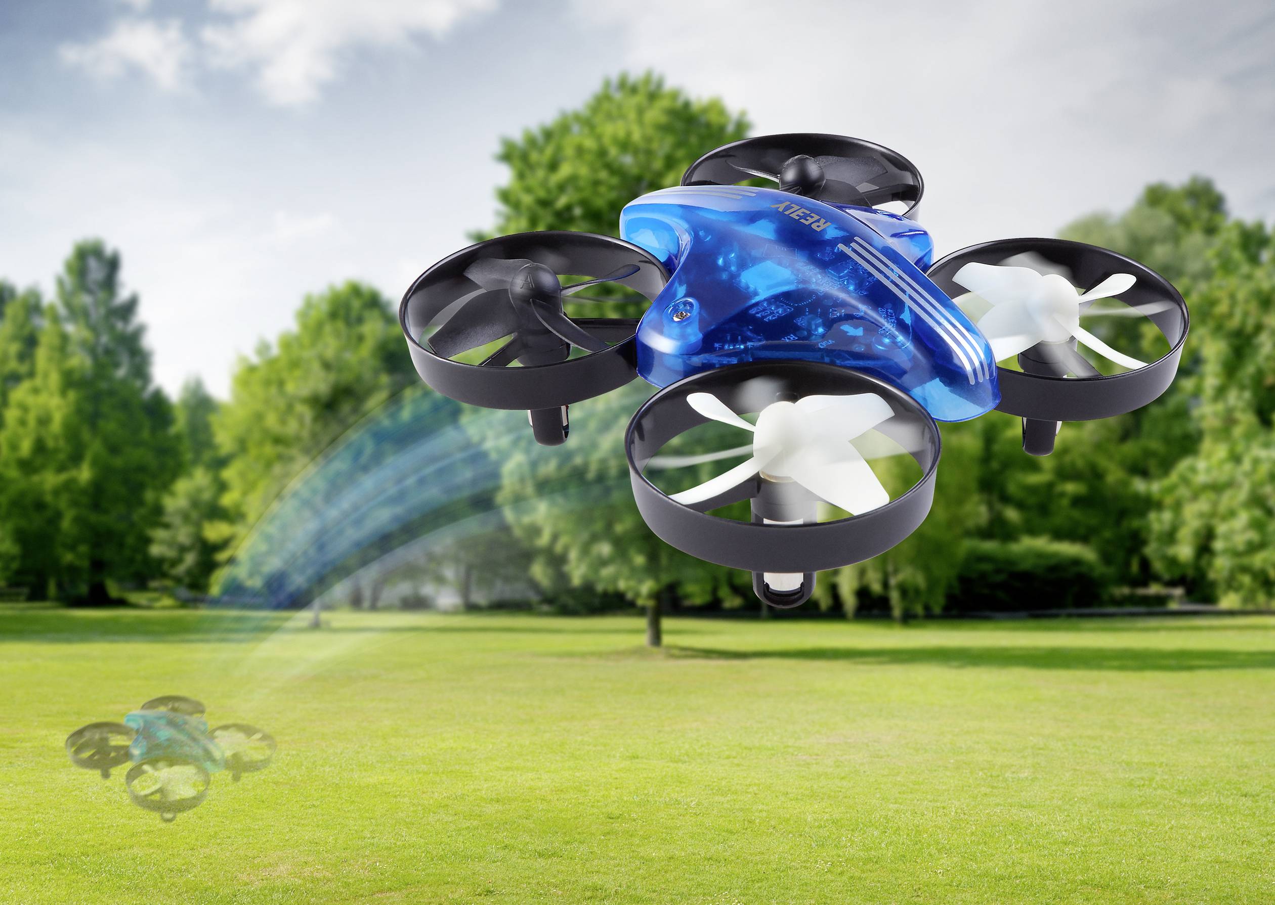 Reely RE-6750735 Stunt Quadrocopter RtF Einsteiger