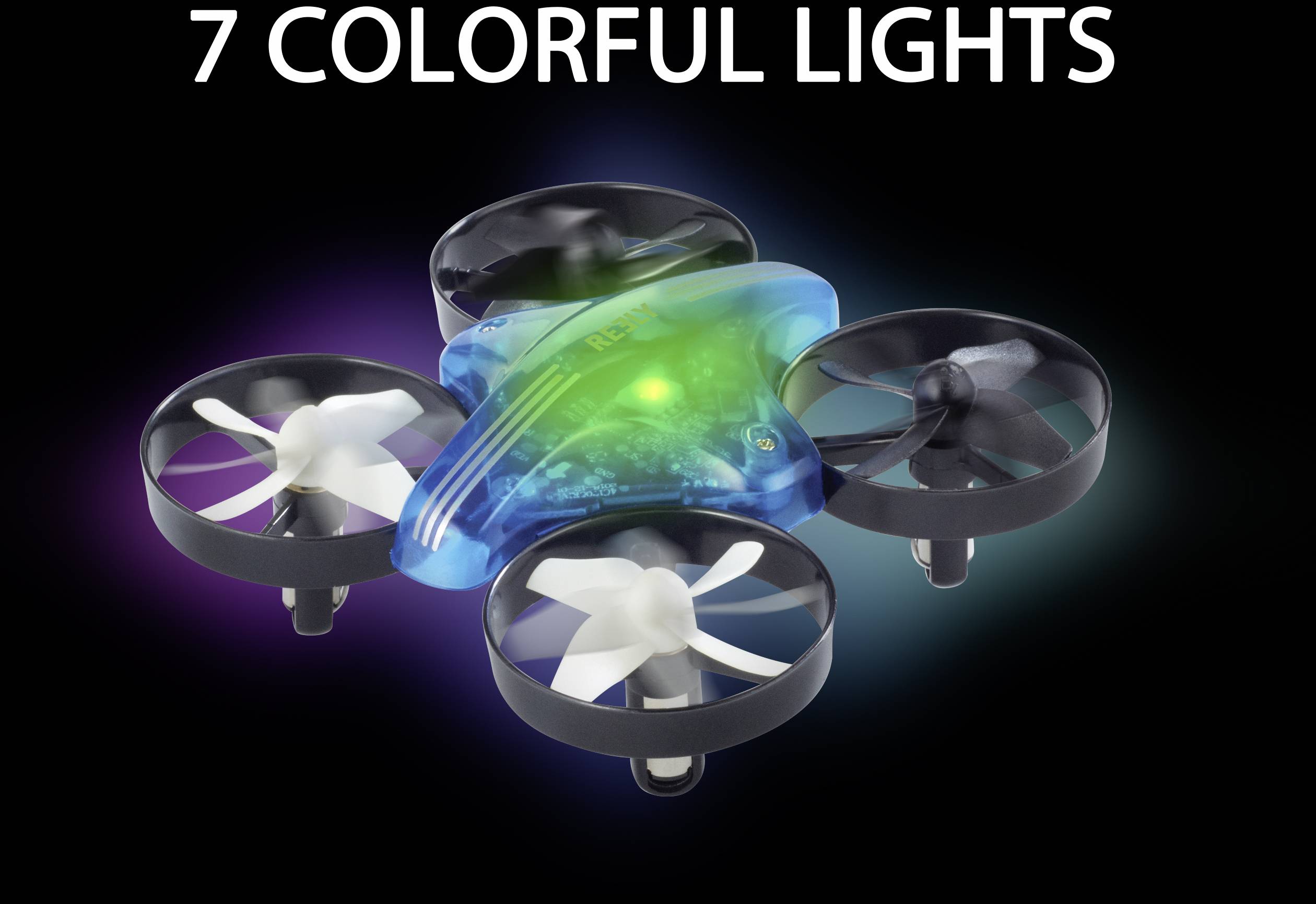 Reely RE-6750735 Stunt Quadrocopter RtF Einsteiger