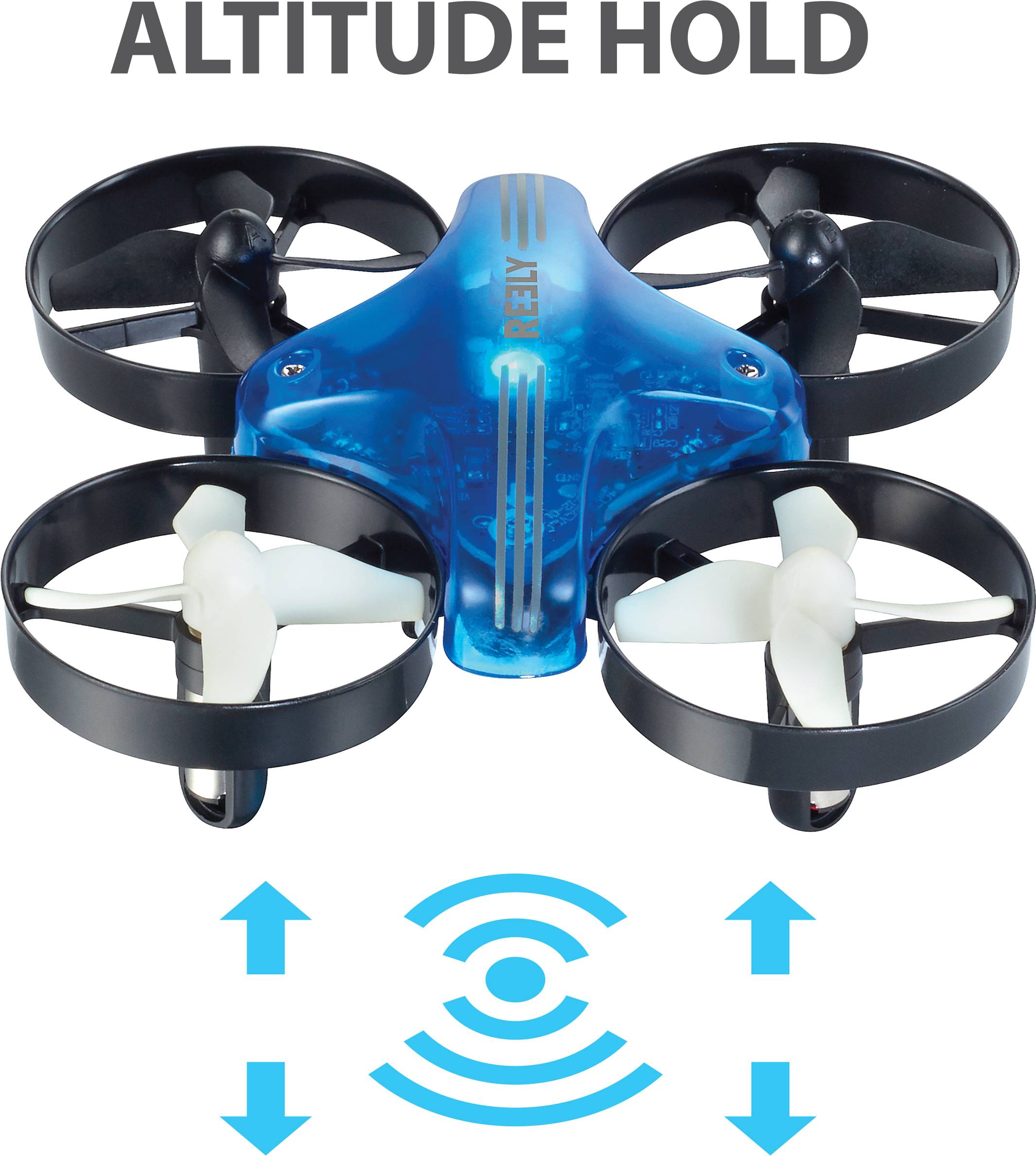 Reely RE-6750735 Stunt Quadrocopter RtF Einsteiger