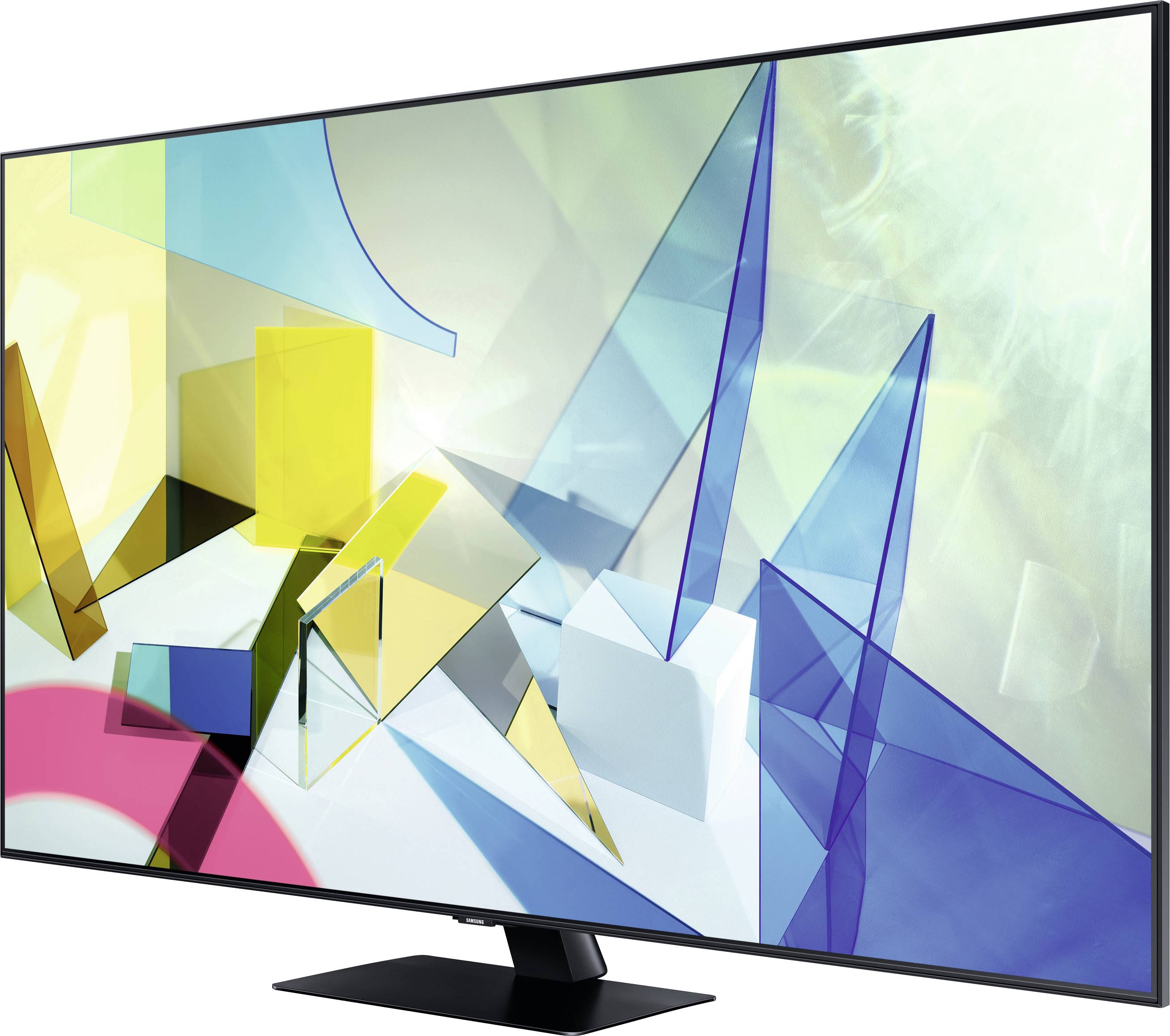 Samsung GQ65Q80 QLED-TV 163 cm 65 Zoll EEK G (A - G) Twin DVB-T2/C/S2, UHD, Smart TV, WLAN, PVR ready, CI+ Silber