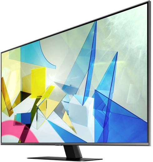 Samsung GQ65Q80 QLED-TV 163cm 65 Zoll EEK G (A - G) Twin DVB-T2/C/S2, UHD, Smart TV, WLAN, PVR ready, CI+ Silber