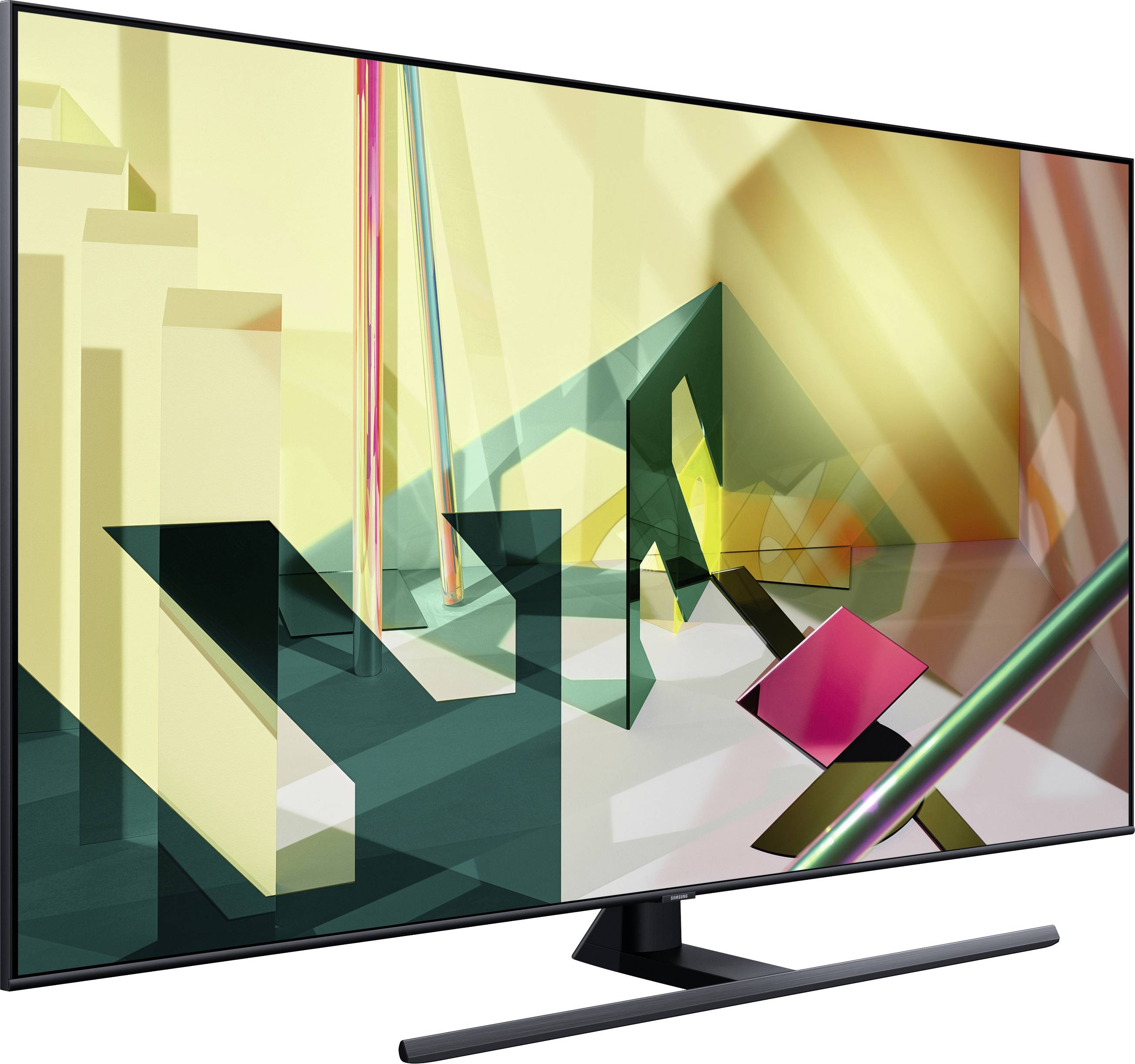 Samsung GQ65Q70 QLED-TV 163 cm 65 Zoll EEK G (A - G) DVB-T2, DVB-C, DVB-S2, UHD, Smart TV, WLAN, PVR ready, CI+ Schwarz