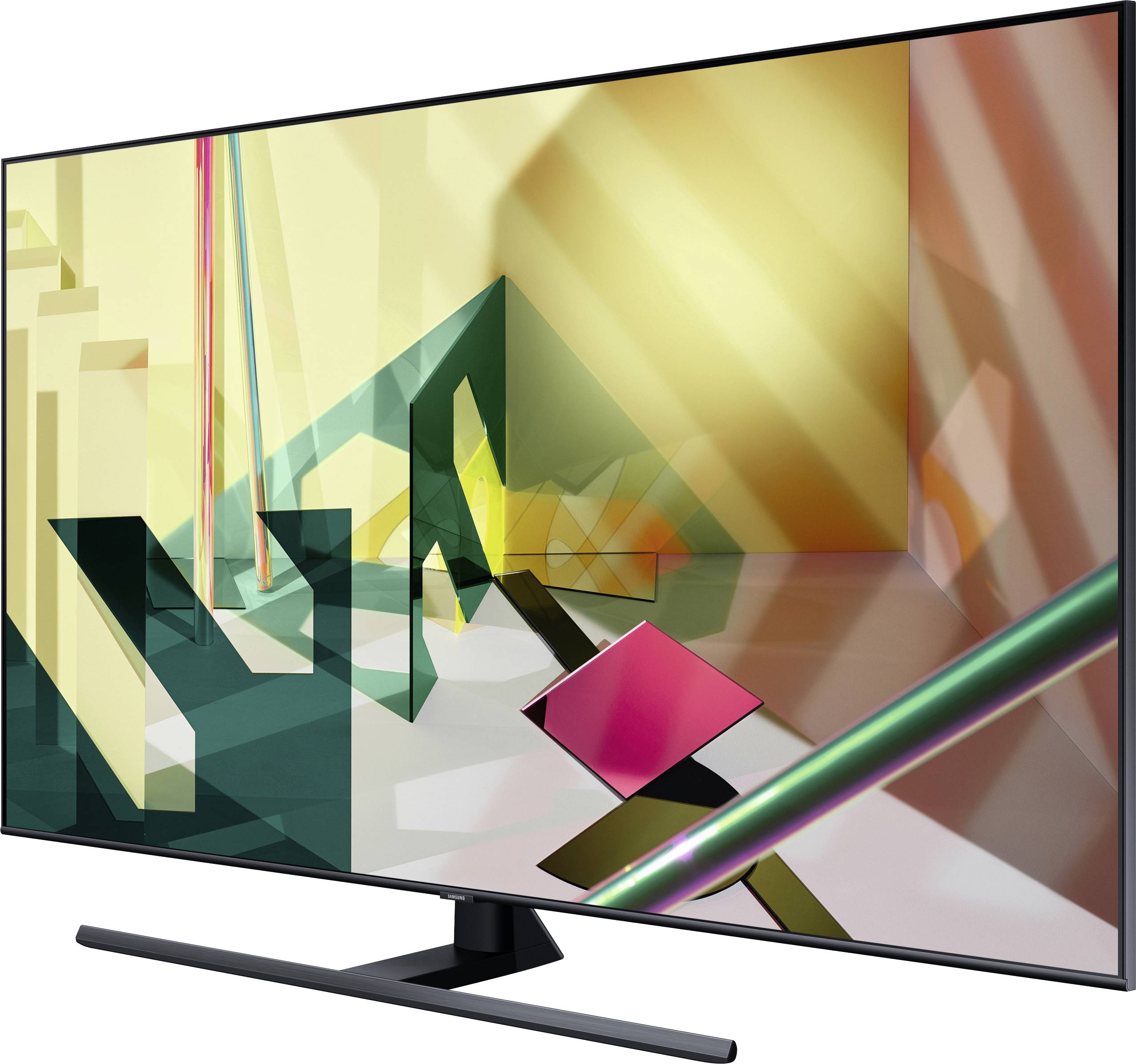 Samsung GQ65Q70 QLED-TV 163 cm 65 Zoll EEK G (A - G) DVB-T2, DVB-C, DVB-S2, UHD, Smart TV, WLAN, PVR ready, CI+ Schwarz