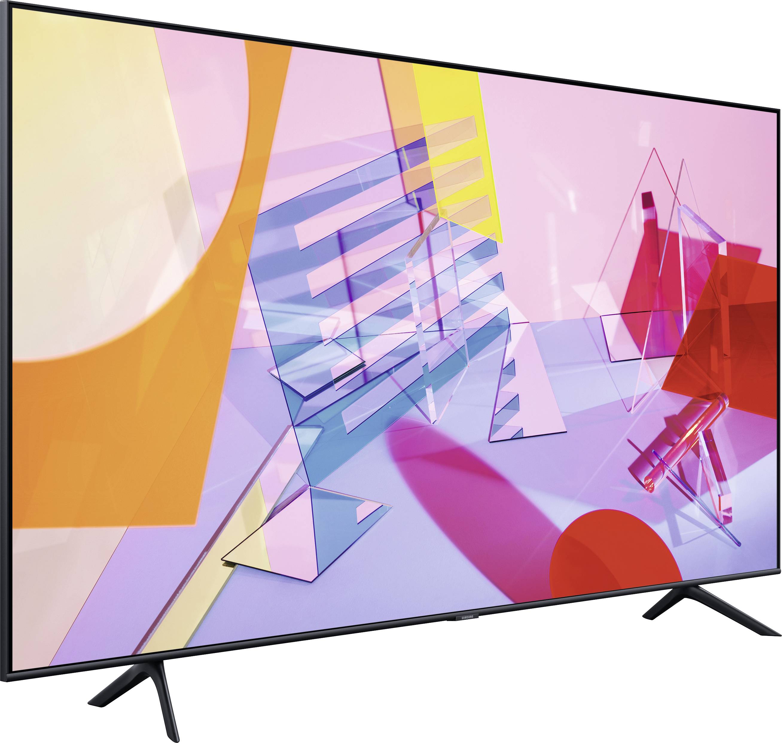 Samsung GQ65Q60 QLED-TV 163cm 65 Zoll EEK G (A - G) DVB-T2, DVB-C, DVB-S, UHD, Smart TV, WLAN, PVR ready, CI+ Schwarz