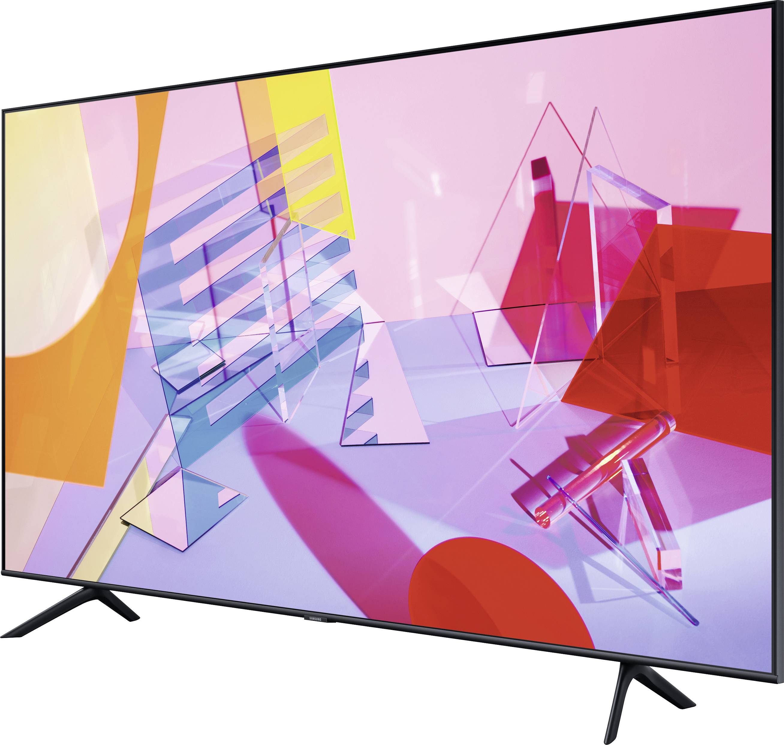 Samsung GQ65Q60 QLED-TV 163cm 65 Zoll EEK G (A - G) DVB-T2, DVB-C, DVB-S, UHD, Smart TV, WLAN, PVR ready, CI+ Schwarz