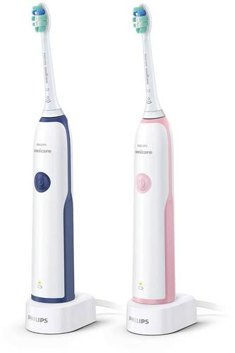 Philips Sonicare CleanCare+ Elektrische Zahnbürste Schallzahnbürste Weiß, Blau, Pink