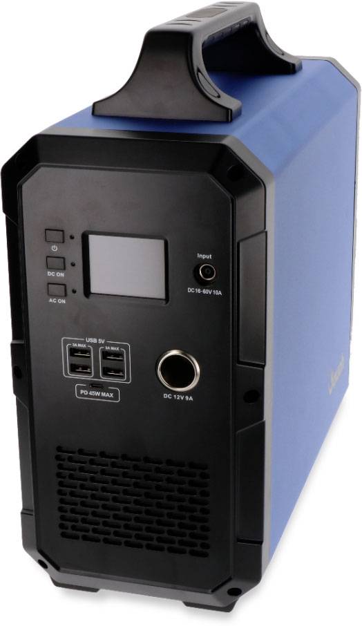 Jauch Quartz JES2400WHA Powerstation 162000 mAh Power Delivery Li-Ion USB, USB-C™, Zigarettenanzünder-Buchse