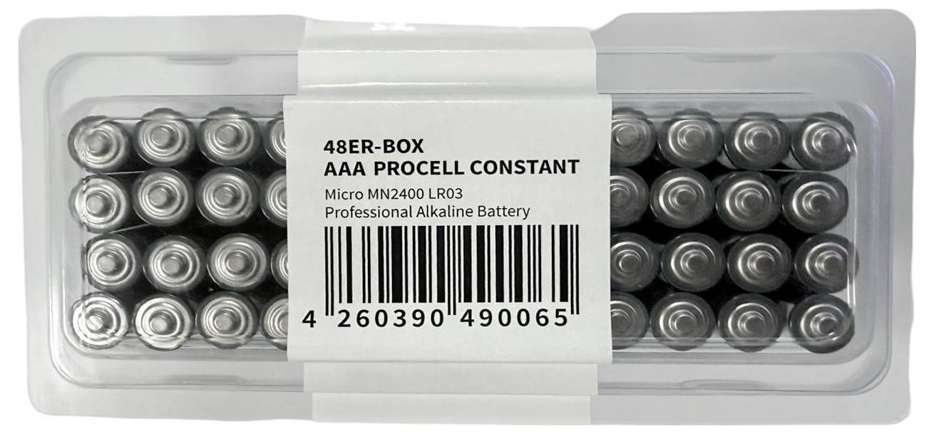 PROCELL Industrial Micro (AAA)-Batterie Alkali-Mangan 1.5 V 48 St.