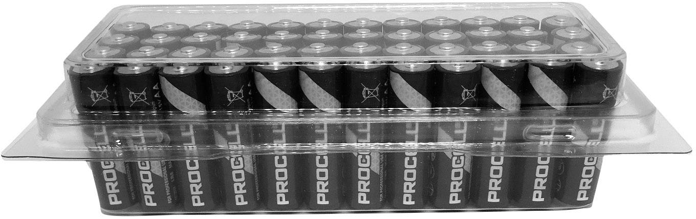 PROCELL Mingon LR6 Mignon (AA)-Batterie Alkali-Mangan 2850 mAh 1.5 V 48 St.