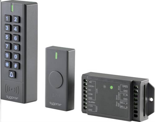 Sygonix SY-4500816 Codeschloss Oberflächenmontage 12 V/DC IP65 (Grundgerät) mit beleuchteter Tasta