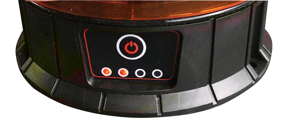 Berger & Schröter Rundumleuchte Akku LED RKL 12/24VR65 20288 5 V akkubetrieben Magnet-Befestigung