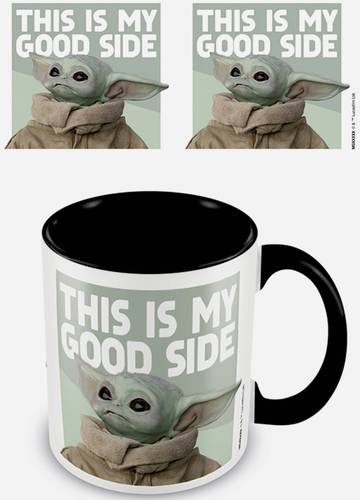 Tasse Tasse koloriert Baby Yoda (Good Side)