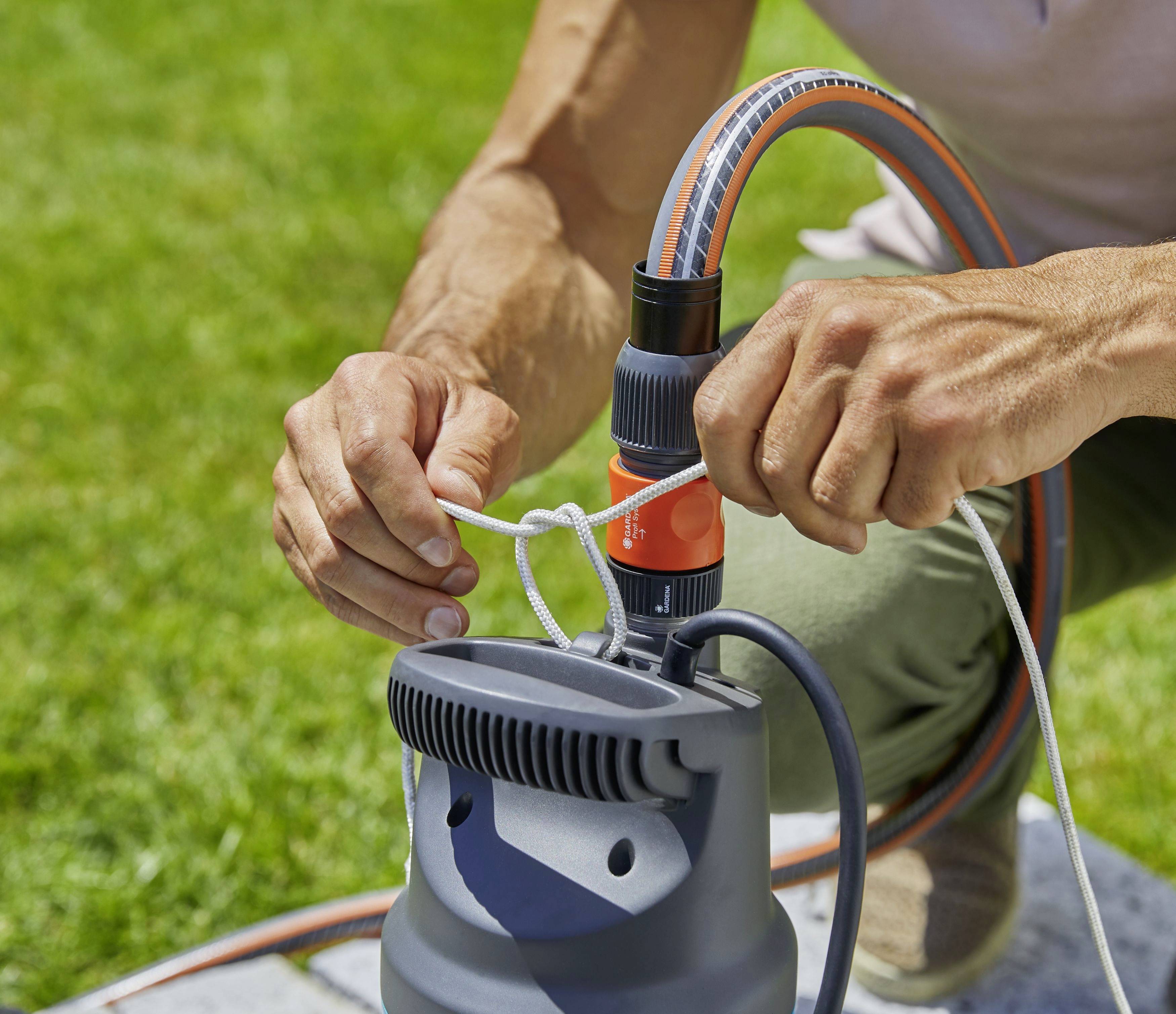 GARDENA 01768-20 5900/4 inox Tauchdruck-Pumpe 5900 l/h 35 m