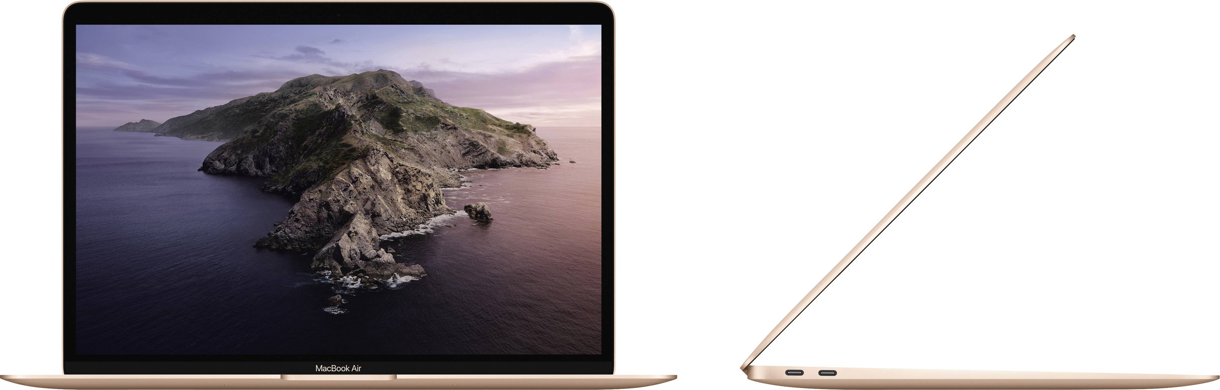 Apple 33.8 cm (13.3 Zoll) WQXGA Intel® Core™ i5 8 GB RAM 512 GB SSD Intel Iris Plus Graphics Gold MVH52D/A