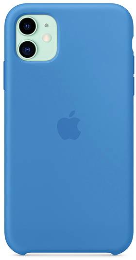Apple iPhone 11 Silicone Case Silikon Case Apple iPhone 11 Surf Blue