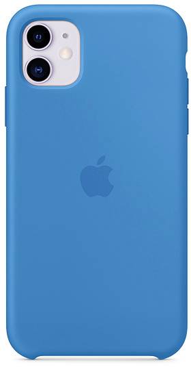 Apple iPhone 11 Silicone Case Silikon Case Apple iPhone 11 Surf Blue
