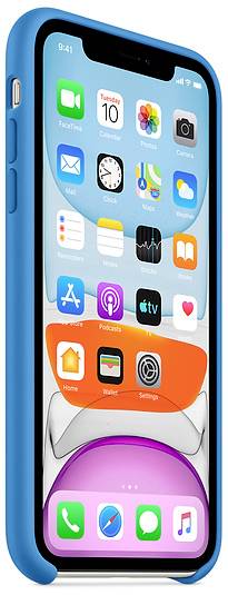 Apple iPhone 11 Silicone Case Silikon Case Apple iPhone 11 Surf Blue