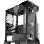Raijintek Silenos Pro A-RGB Midi-Tower Gaming-Gehäuse Schwarz 3 Vorinstallierte LED Lüfter, Seitenf