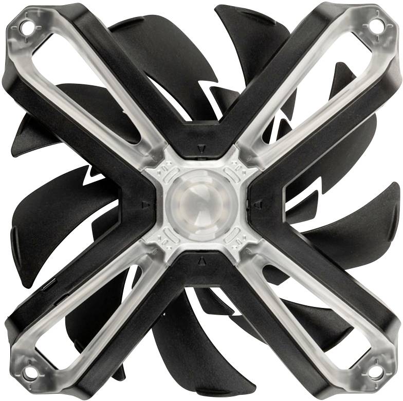 Zalman ZM-SF120 PWM ARGB PC-Gehäuse-Lüfter Schwarz (B x H x T) 120 x 120 x 26 mm inkl. LED-Beleuchtung