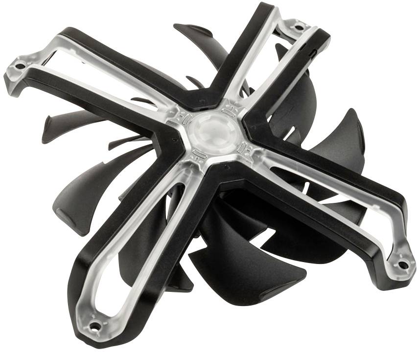 Zalman ZM-SF140 PWM ARGB PC-Gehäuse-Lüfter Schwarz (B x H x T) 140 x 140 x 26 mm inkl. LED-Beleuchtung