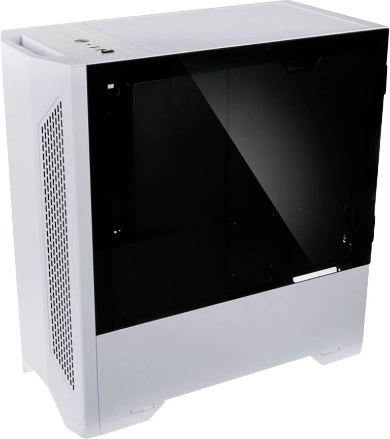 Lian Li LANCOOL II Midi-Tower Gaming-Gehäuse Weiß 3 vorinstallierte Lüfter, Integrierte Beleuchtung