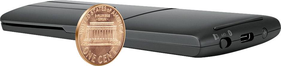 Lenovo ThinkPad X1 Maus Bluetooth® Optisch Anthrazit 4 Tasten 1600 dpi Faltbar, Flexibel